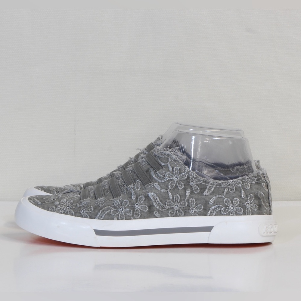 Rocket Dog Jokes Women's Slip-On Sneakers - Picture 6 of 9
